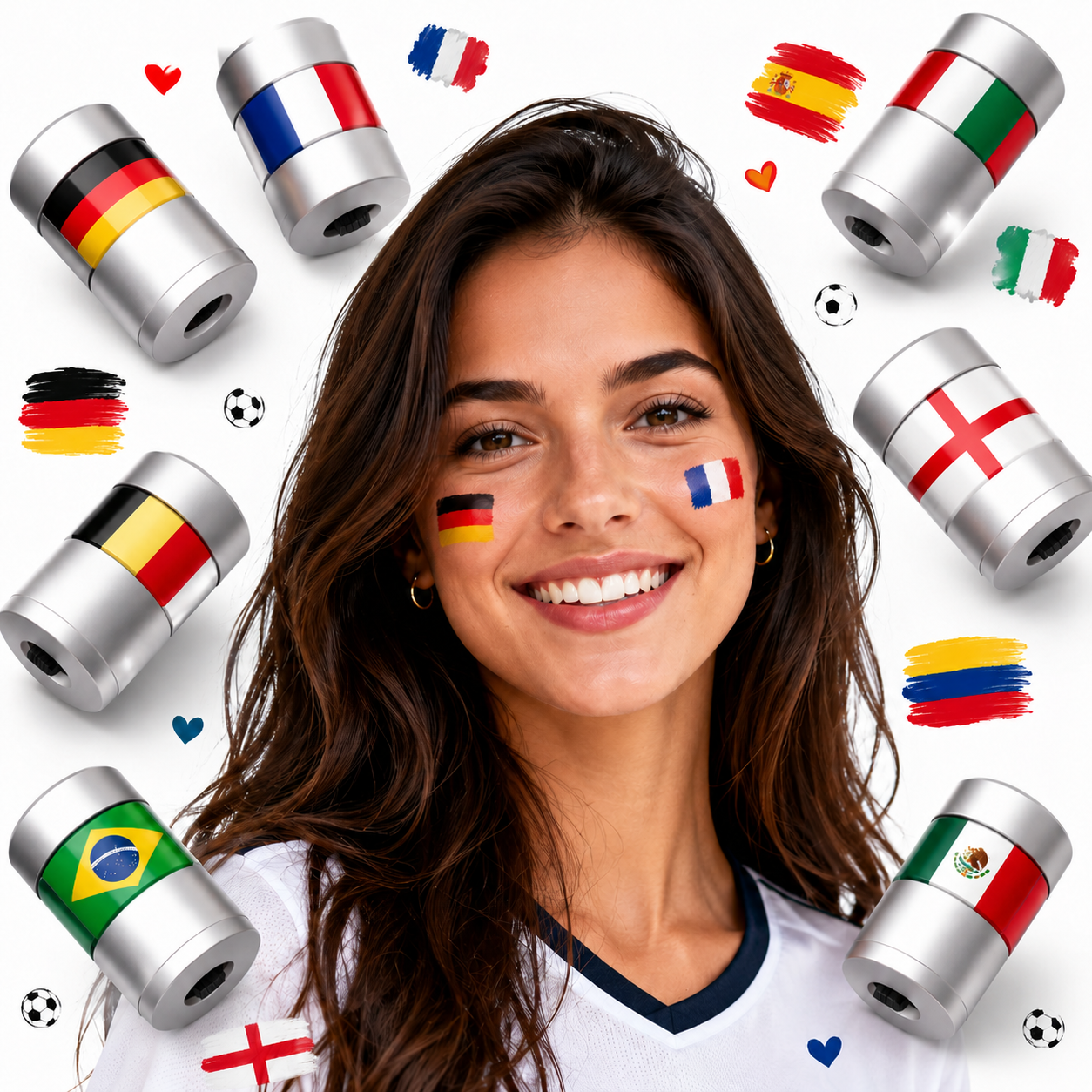 World Cup Face Paints